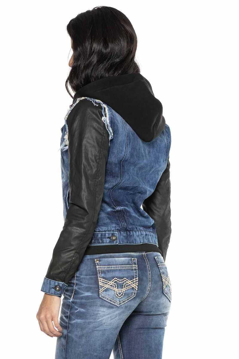 WJ184 Chaqueta Vaquera 2 en 1 para mujer