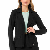 WJ204 Damen Jackenblazer in extravagantem Look