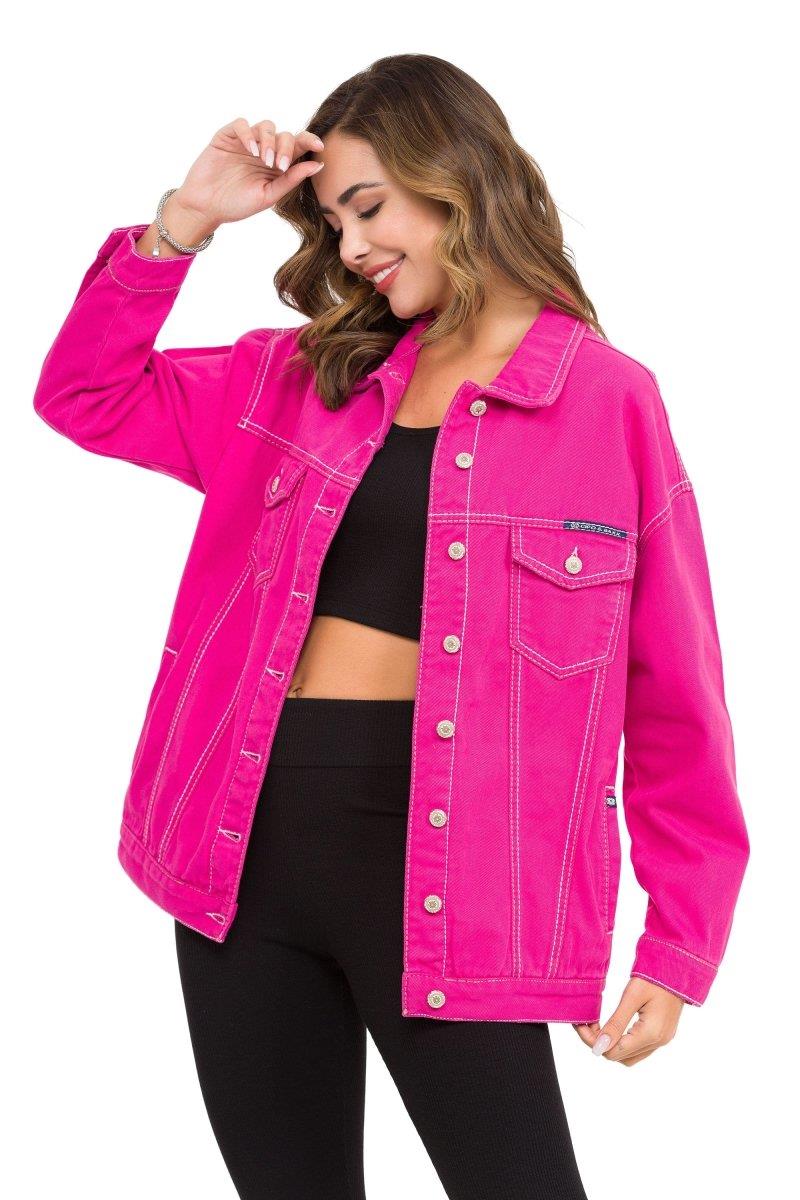 WJ211 Chaqueta de jeans para mujer en diferentes colores