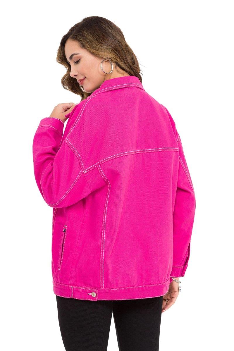 WJ211 Chaqueta de jeans para mujer en diferentes colores