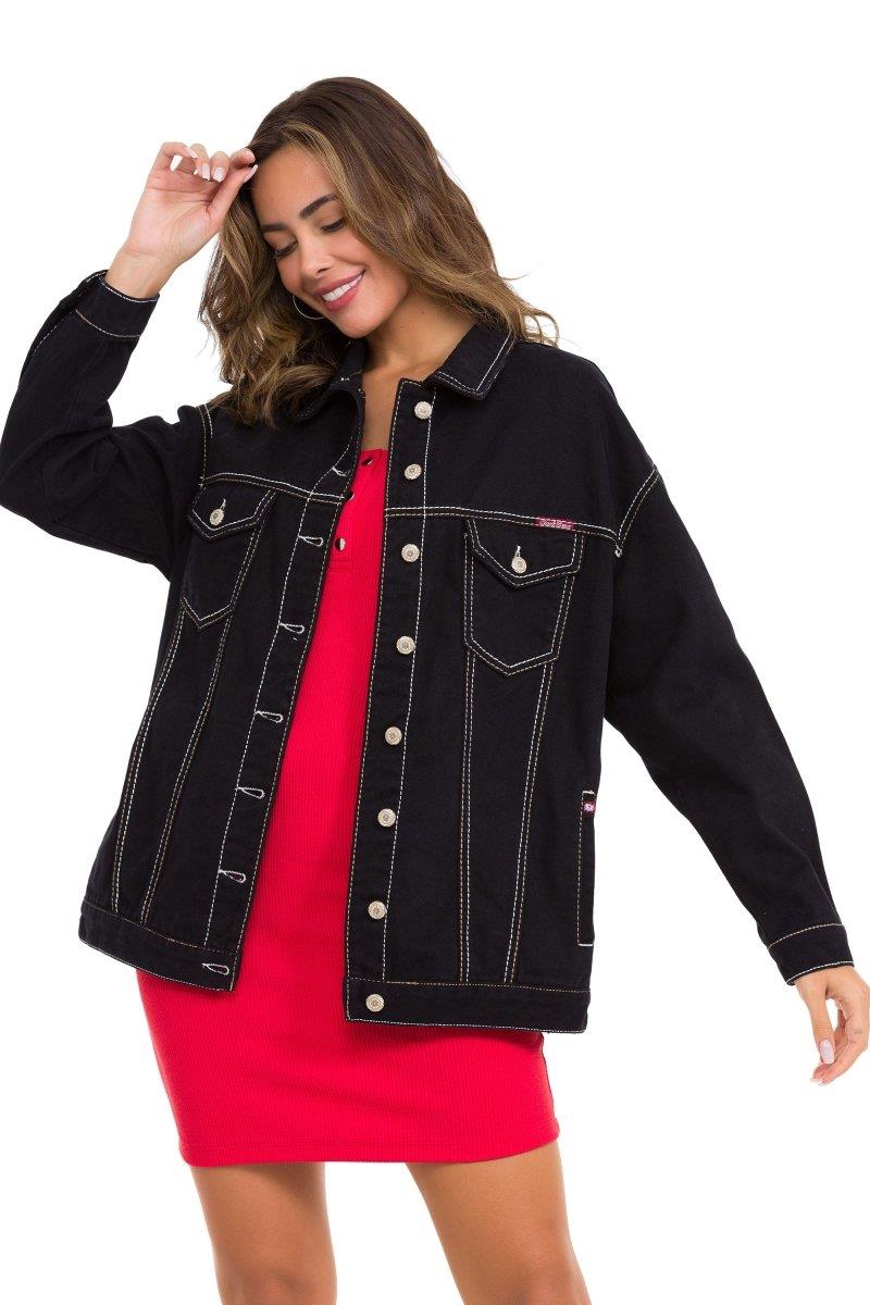 WJ211 Chaqueta de jeans para mujer en diferentes colores