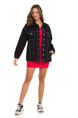 WJ211 Chaqueta de jeans para mujer en diferentes colores