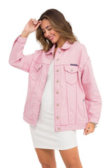 WJ211 Chaqueta de jeans para mujer en diferentes colores