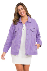 WJ211 Chaqueta de jeans para mujer en diferentes colores