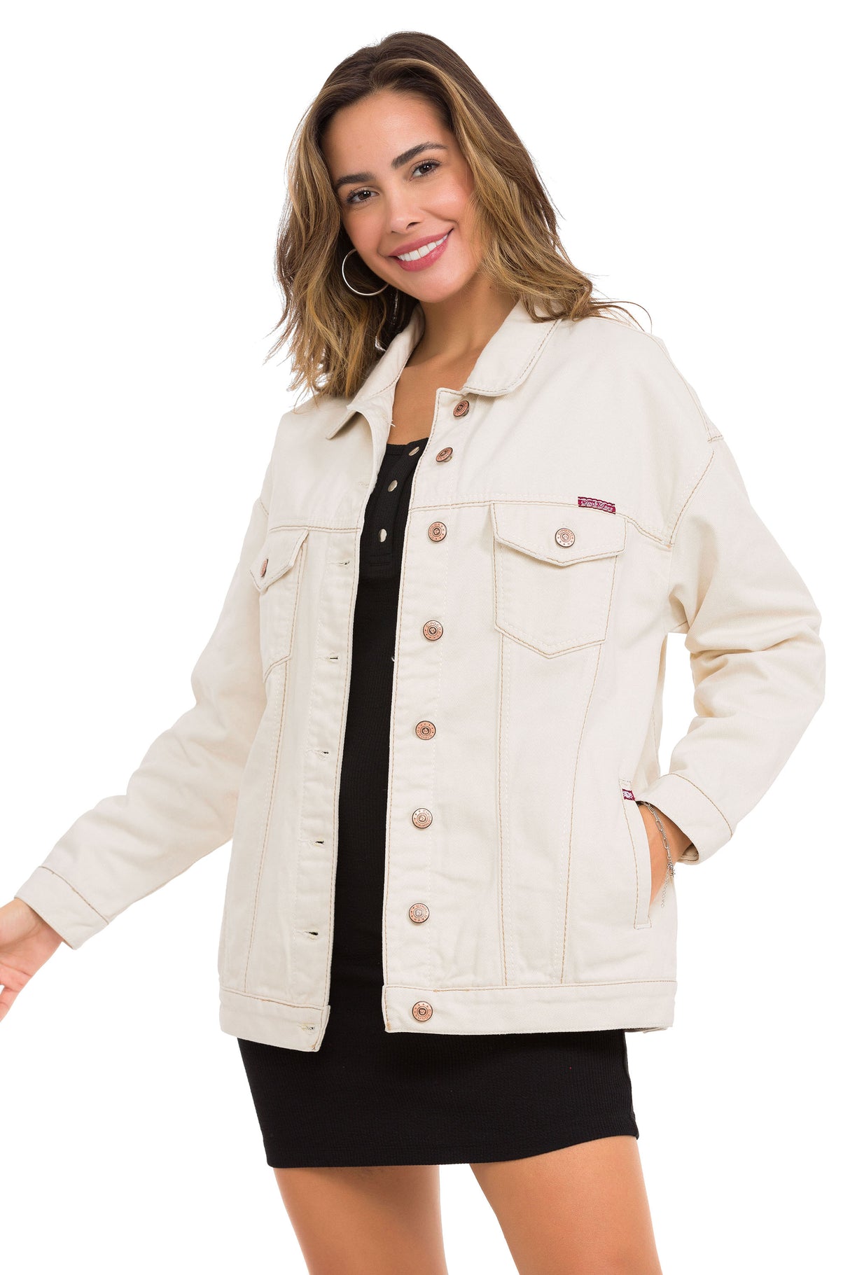 WJ211 Chaqueta de jeans para mujer en diferentes colores