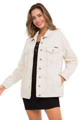 WJ211 Chaqueta de jeans para mujer en diferentes colores