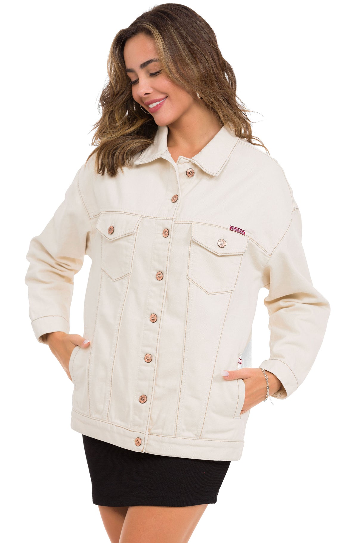 WJ211 Chaqueta de jeans para mujer en diferentes colores