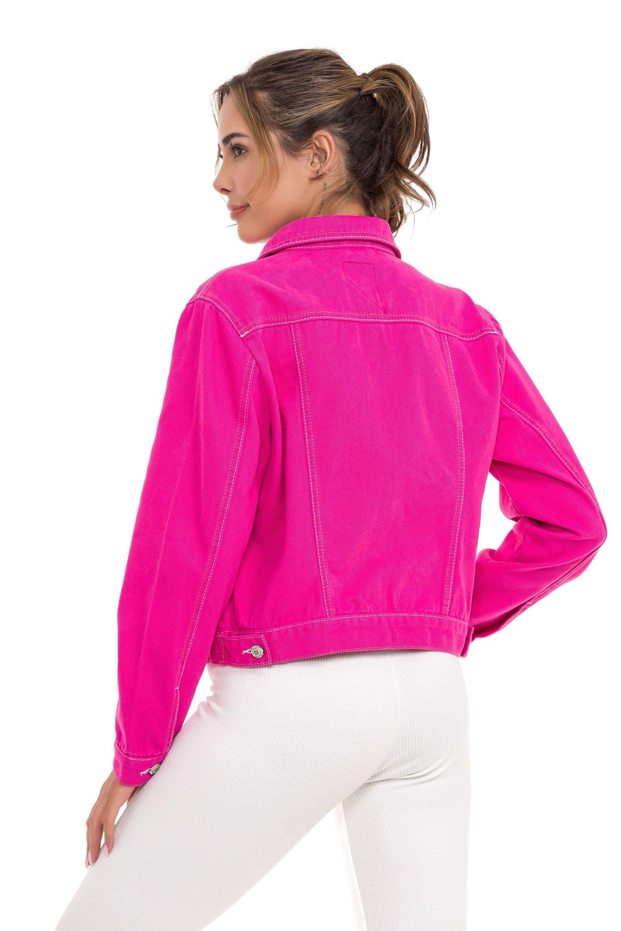 WJ212 Chaqueta de jeans para mujer en diferentes colores Cipo &  Baxx