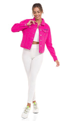 WJ212 Chaqueta de jeans para mujer en diferentes colores Cipo &  Baxx
