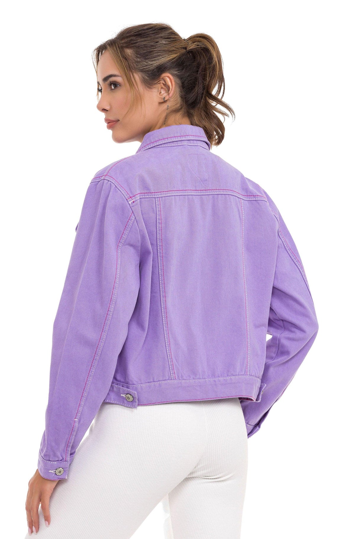 WJ212 Chaqueta de jeans para mujer en diferentes colores Cipo &  Baxx