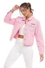 WJ212 Chaqueta de jeans para mujer en diferentes colores Cipo &  Baxx