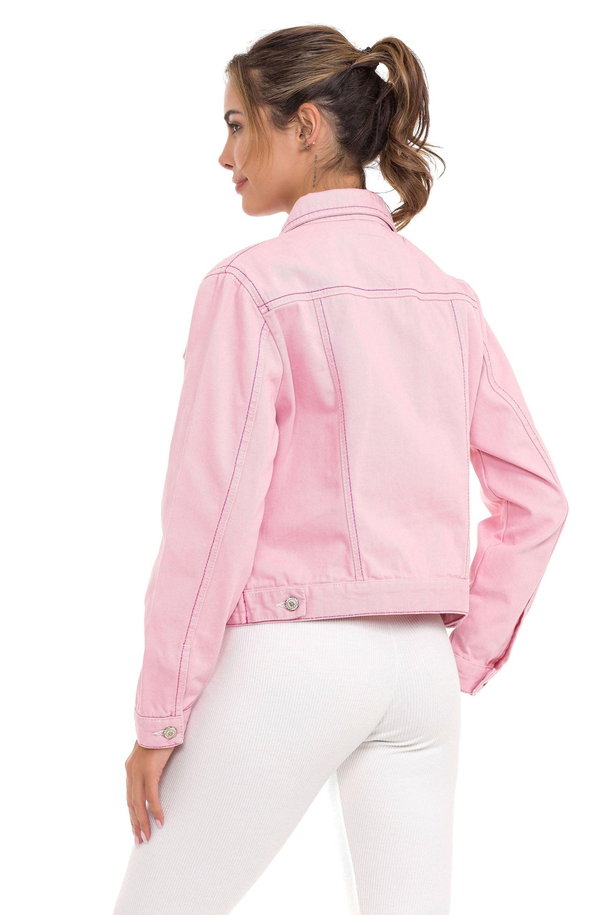 WJ212 Chaqueta de jeans para mujer en diferentes colores Cipo &  Baxx