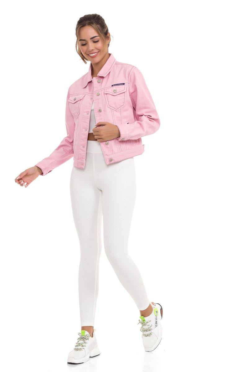 WJ212 Chaqueta de jeans para mujer en diferentes colores Cipo &  Baxx