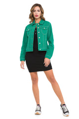 WJ212 Chaqueta de jeans para mujer en diferentes colores Cipo &  Baxx