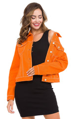 WJ212 Chaqueta de jeans para mujer en diferentes colores Cipo &  Baxx
