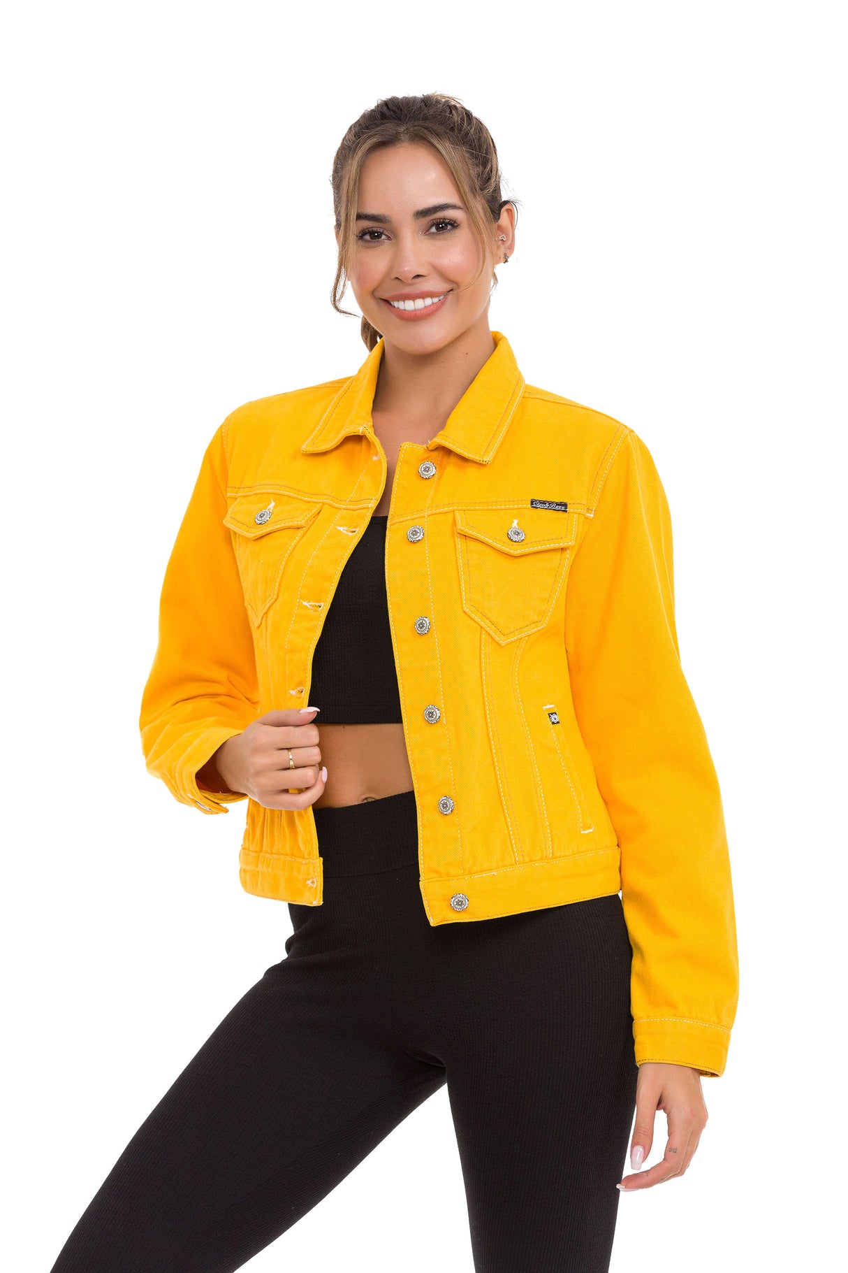 WJ212 Chaqueta de jeans para mujer en diferentes colores Cipo &  Baxx