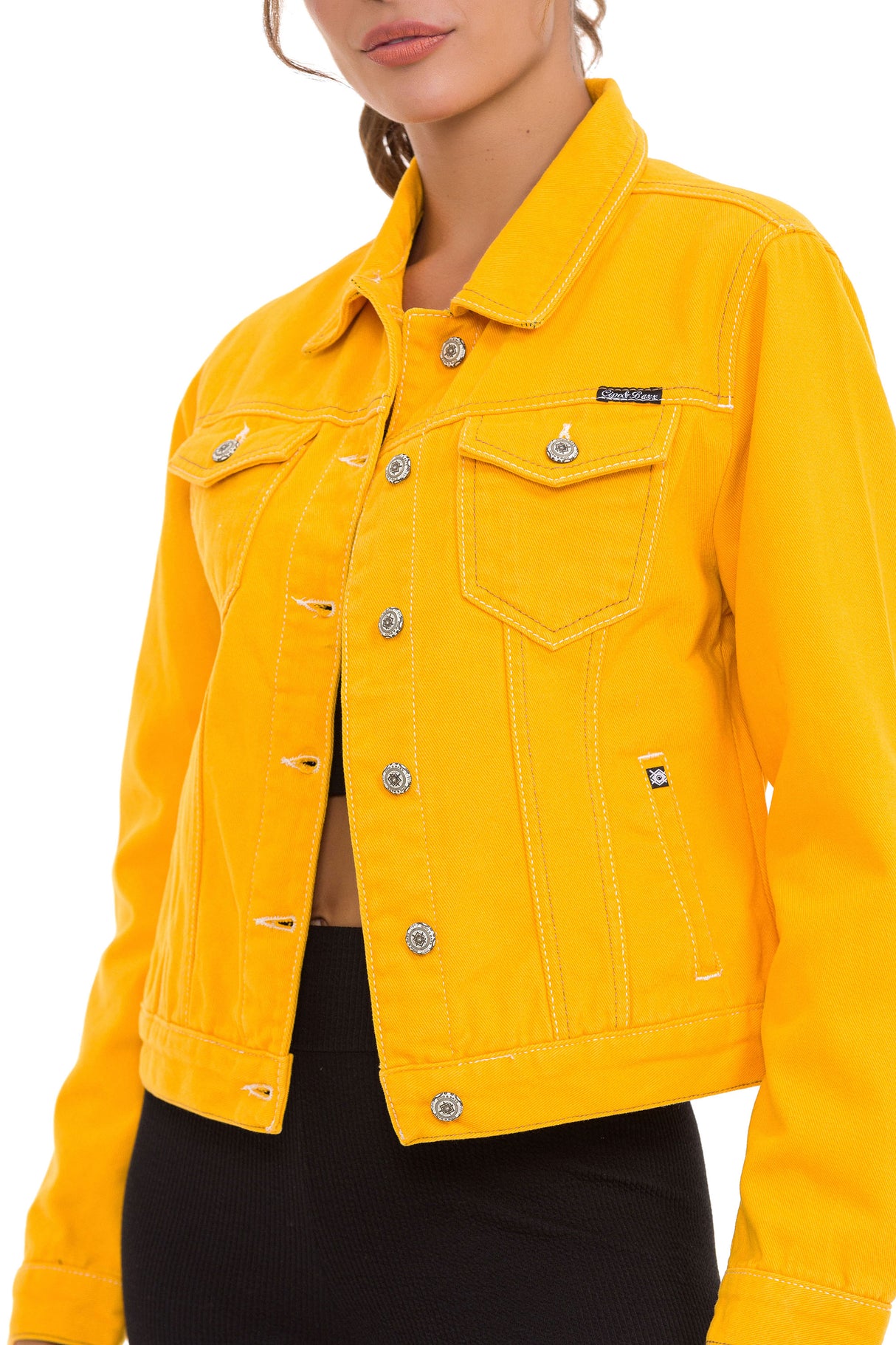 WJ212 Chaqueta de jeans para mujer en diferentes colores Cipo &  Baxx