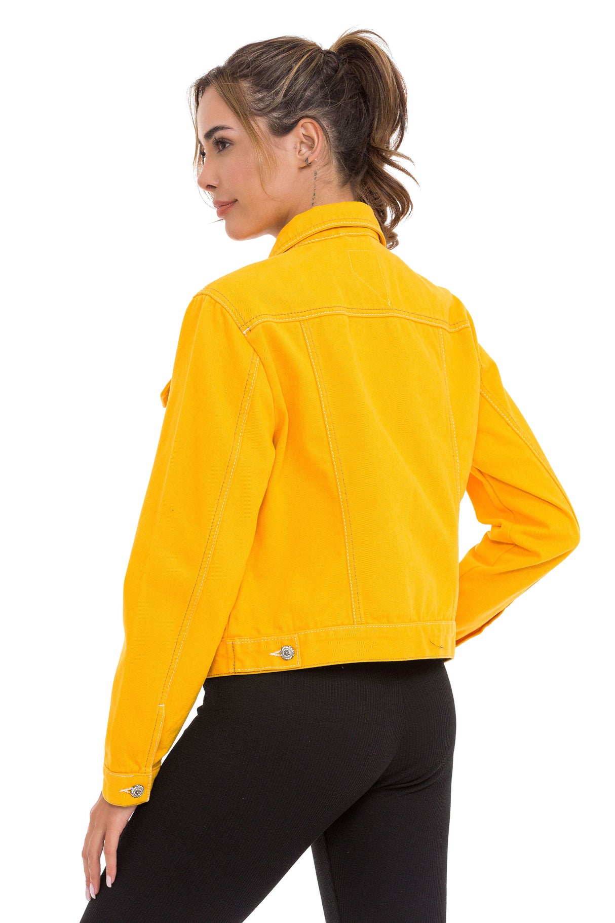 WJ212 Chaqueta de jeans para mujer en diferentes colores Cipo &  Baxx