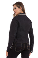 WJ213 Chaqueta vaquera para mujeres estilo casual