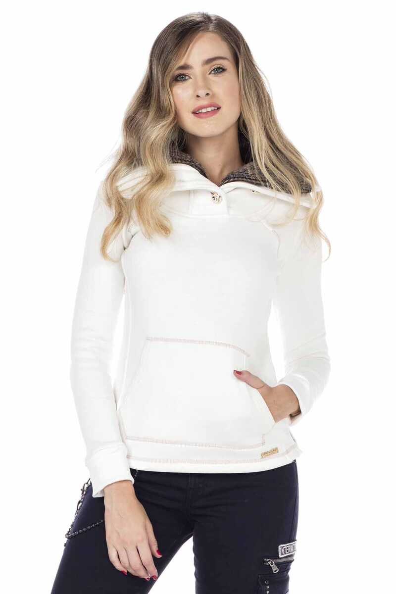 WL188 Sudadera de Mujer con cuello alto