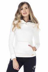 WL188 Sudadera de Mujer con cuello alto