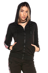 WL211 women's sweat jacket in a sporty design