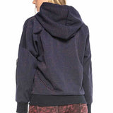 WL246 Sweat à capuche pour femme, imprimé de texte