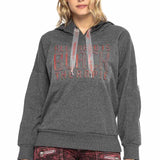 WL246 Sweat à capuche pour femme, imprimé de texte