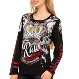 WL284 Femmes Long-Sleeved avec une grande empreinte