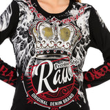 WL284 Femmes Long-Sleeved avec une grande empreinte