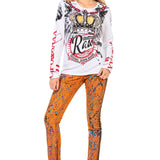 WL284 Femmes Long-Sleeved avec une grande empreinte