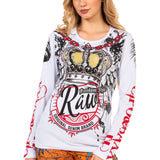 WL284 Femmes Long-Sleeved avec une grande empreinte