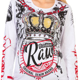 WL284 Femmes Long-Sleeved avec une grande empreinte