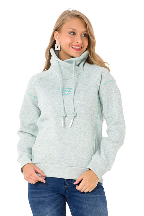 WL336 Sweat à capuche pour femme au look moderne