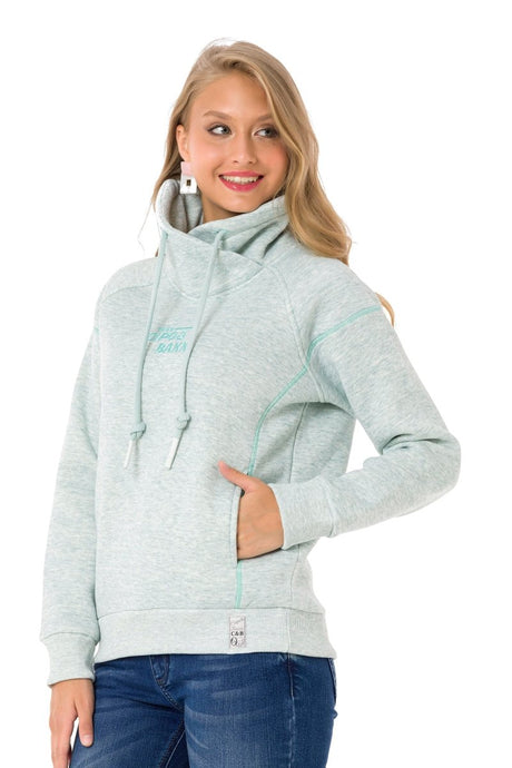 WL336 dames sweatshirt met capuchon in een moderne look