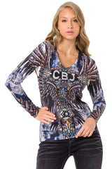 WL340 Camiseta de manga larga para mujer
