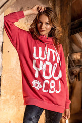 WL345 Sudadera con Capucha para Mujer