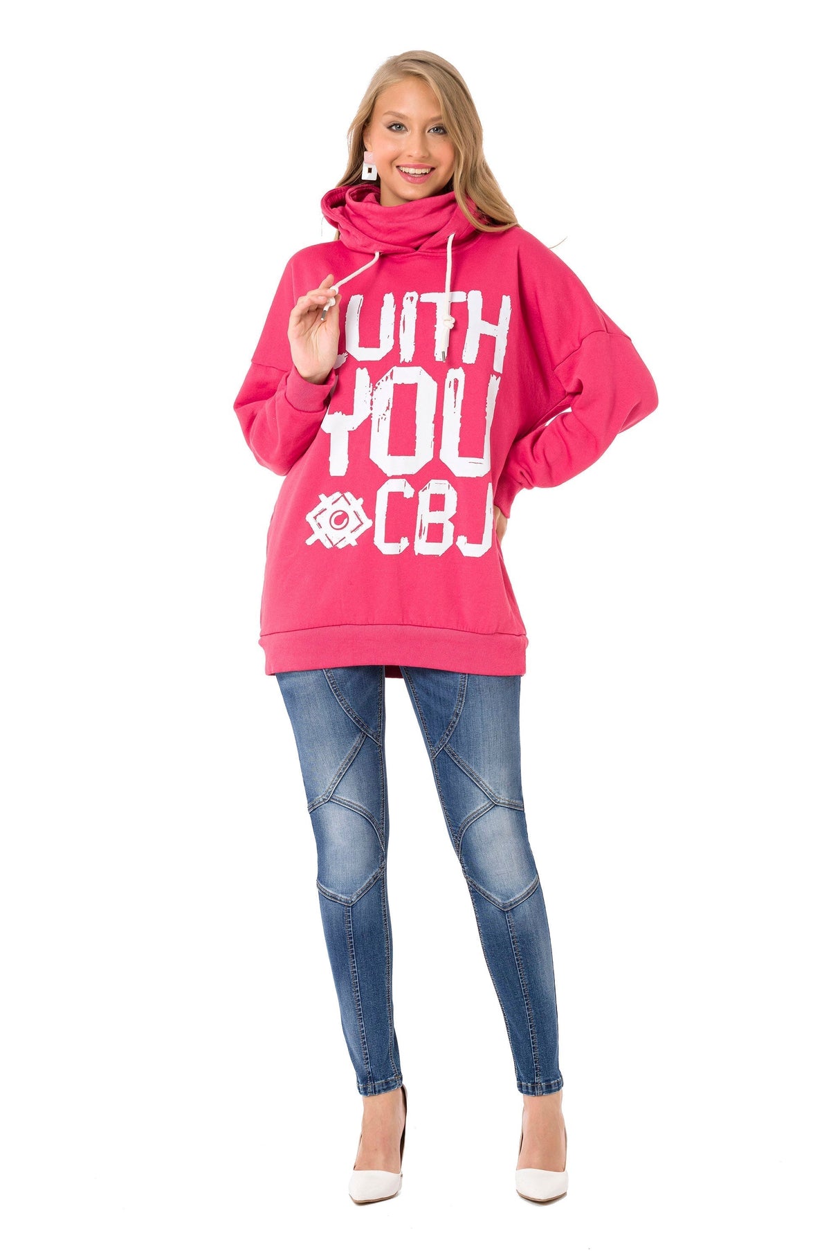 WL345 Sudadera con Capucha para Mujer