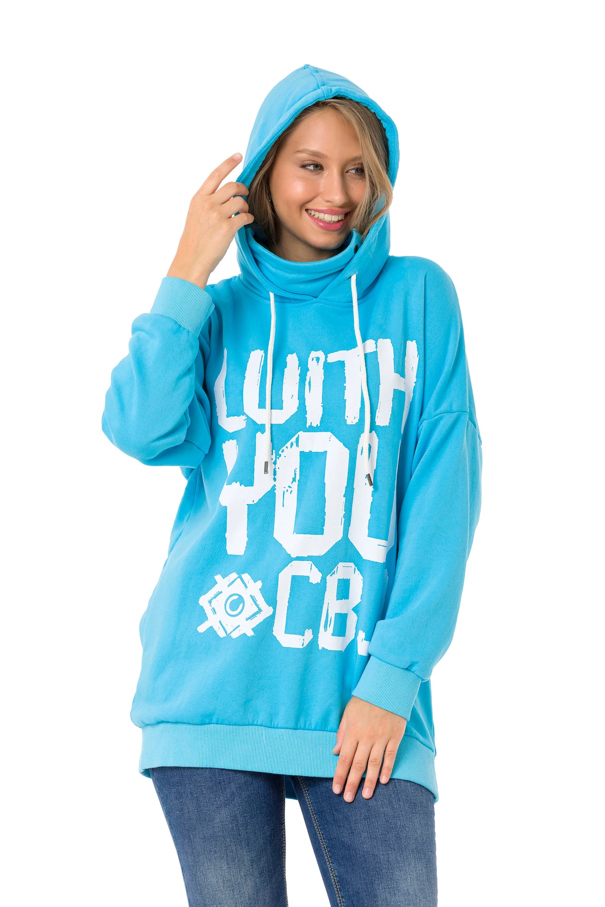 WL345 Sudadera con Capucha para Mujer