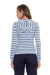 WL354 Sudadera a Rayas para Mujer