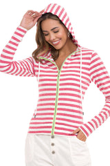 WL354 Sudadera a Rayas para Mujer