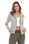WL354 Sudadera a Rayas para Mujer