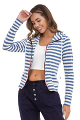 WL354 Sudadera a Rayas para Mujer