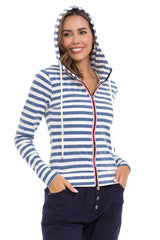 WL354 Sudadera a Rayas para Mujer