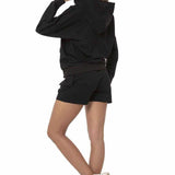 WLK177 BLACK DAMEN JOGGINGANZUG