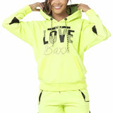 WLK177 BLACK DAMEN JOGGINGANZUG