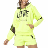 WLK177 BLACK DAMEN JOGGINGANZUG