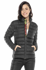 WM116 women's winter jacket with lockable side pockets