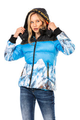 WM119 Abrigo estampado para mujeres