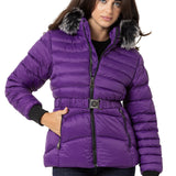 Giacca invernale femminile WM132 con cappuccio